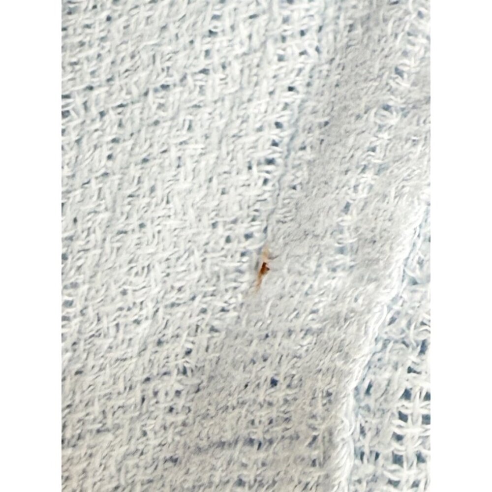 Sunday St. Tropez Commando Linen Pants Blue M - Picture 6 of 12